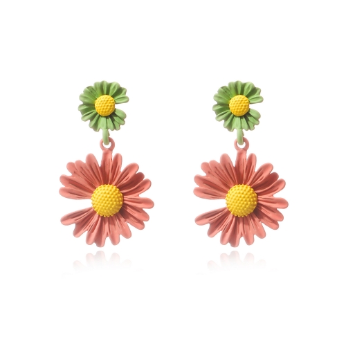 Daisy Drop Dangle Earrings for Women and Girls ellis perennis marguerite Flower Stud Ear Jewelry